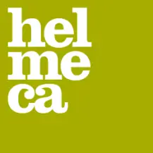 Logo de Helmeca, una empresa que ofrece servicios relacionados con la tecnología.