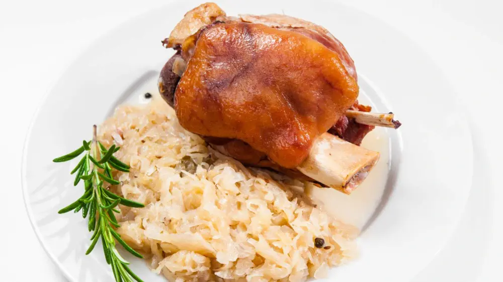 Codillo una de las comidas más típicas de Alemania