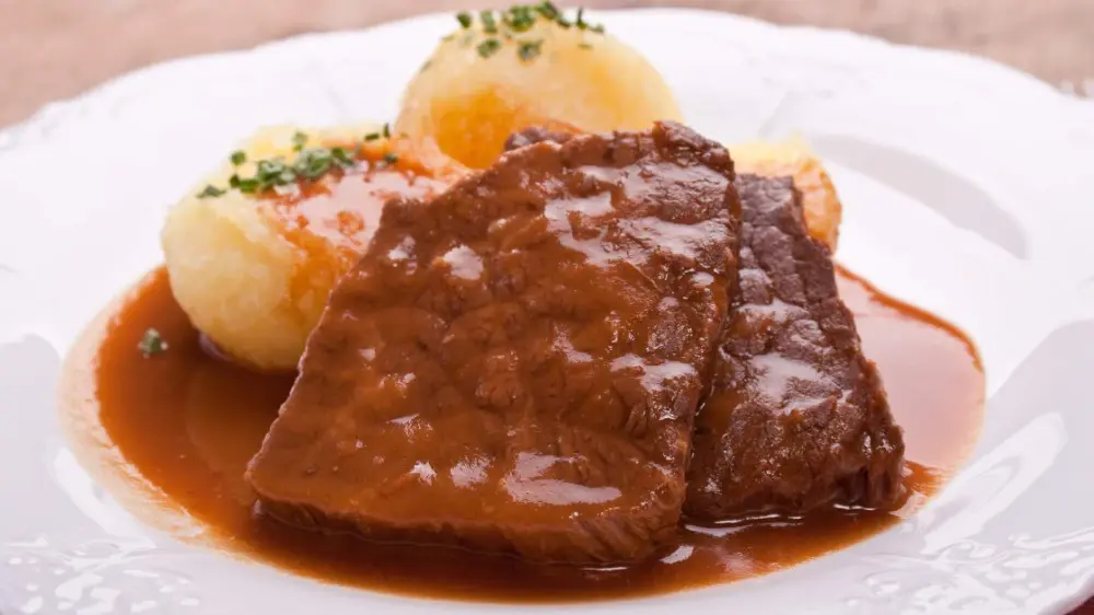 Sauerbraten una de las comidas más típicas de Alemania